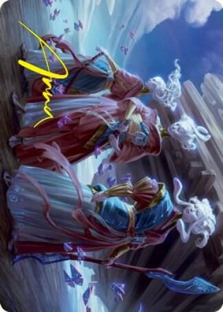 Guardians of Oboro // Guardians of Oboro - Art Series (Gold-Stamped Signature) (ANEO)