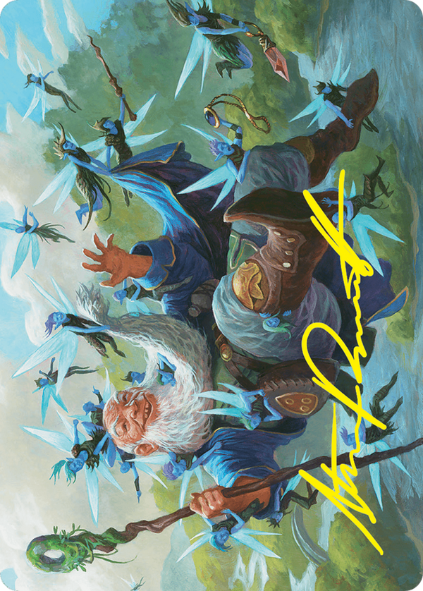 Mischievous Mystic - Art Series (Gold-Stamped Signature) (AFDN)
