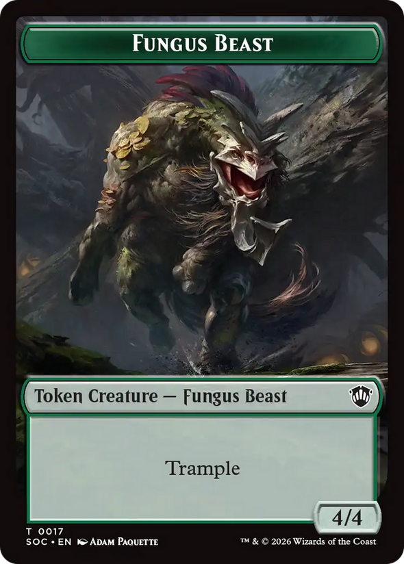 Fungus Beast // Goat Token (TSOC)
