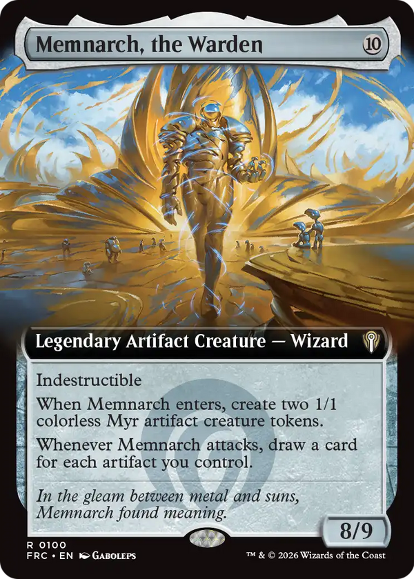 Memnarch, the Warden - Extended Art (FRC)