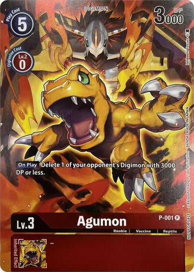 Agumon (Tamer's Evolution Box 2) - P-001 - Promo