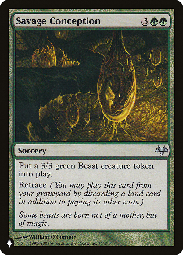 Savage Conception - EVE Reprint (PLST)