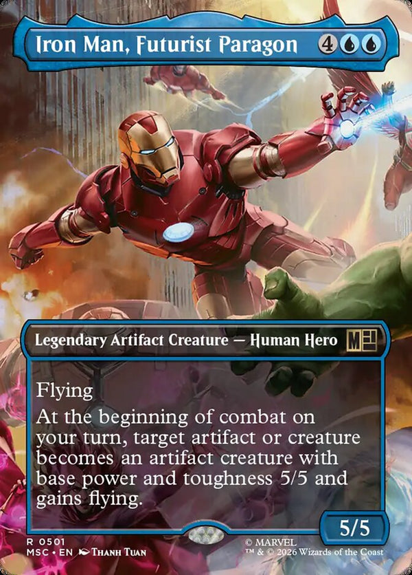 Iron Man, Futurist Paragon - Borderless Scene: Heroes United (MSC)