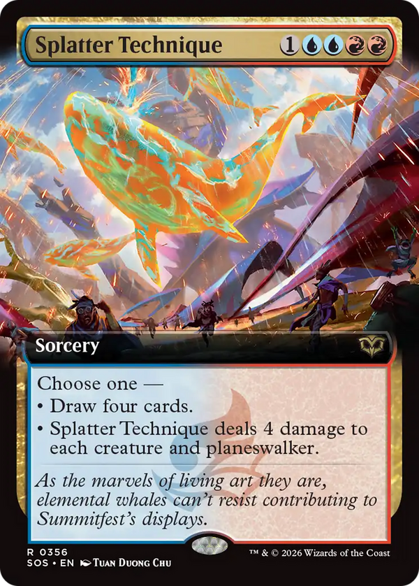 Splatter Technique - Extended Art (SOS)
