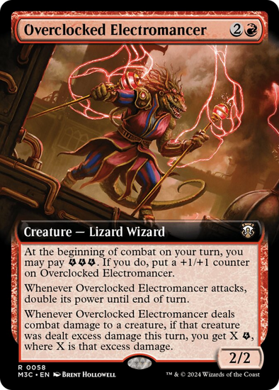 Overclocked Electromancer - Extended Art (M3C)