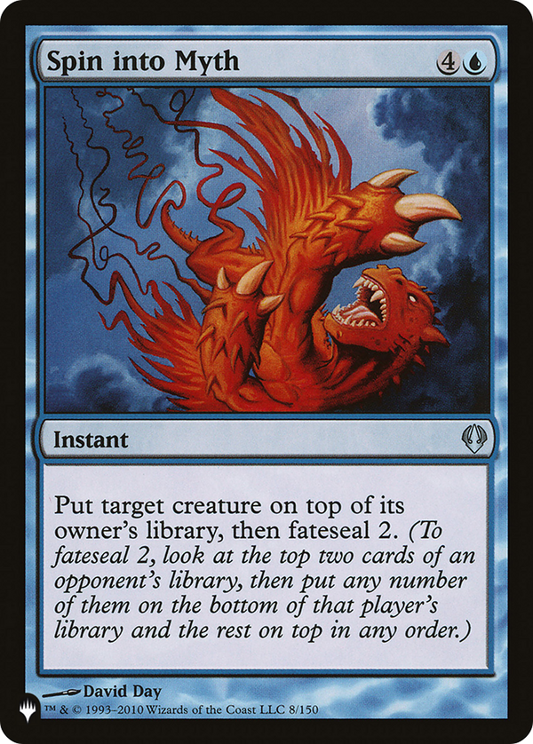 Spin into Myth - ARC Reprint (PLST)