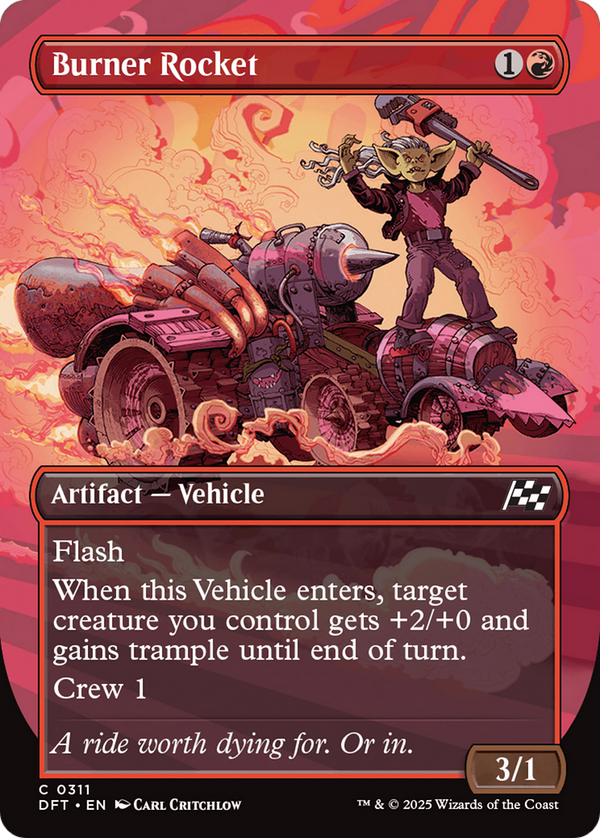 Burner Rocket - Borderless Revved Up (DFT)