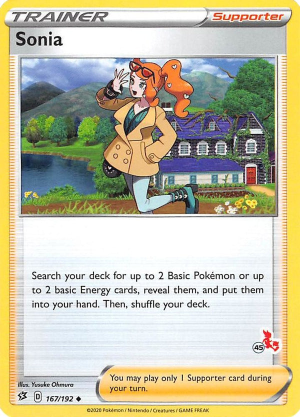 Sonia (#45 Cinderace Stamped) - 167/192 - Promo