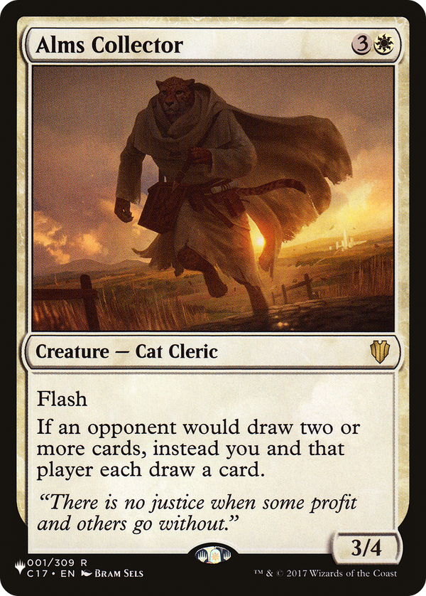 Alms Collector - C17 Reprint (PLST)