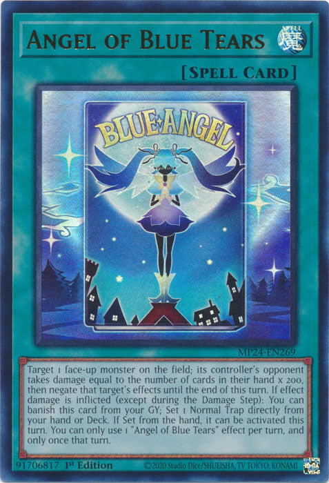 Angel of Blue Tears - MP24-EN269 - Ultra Rare - 1st Edition