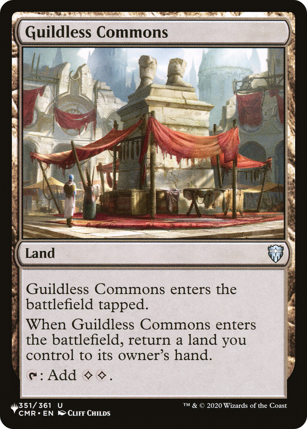 Guildless Commons - CMR Reprint (PLST)