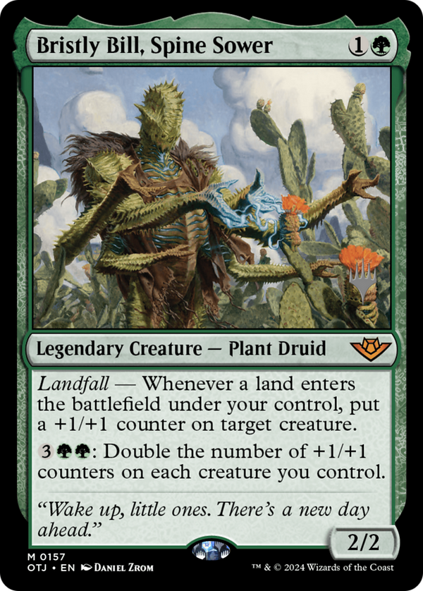 Bristly Bill, Spine Sower - Promo Pack (POTJ)