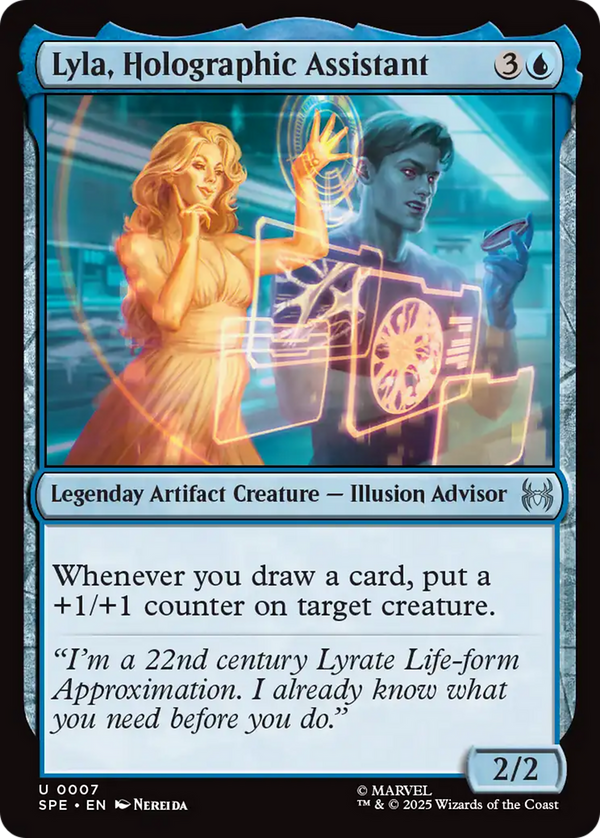 Lyla, Holographic Assistant (SPE)