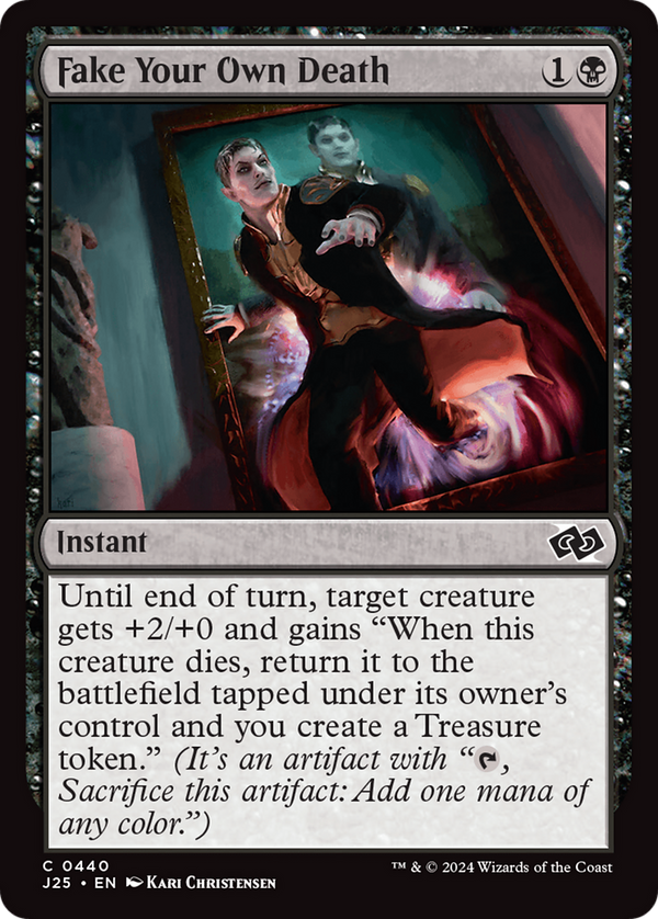 Fake Your Own Death (J25)