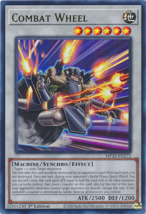 Combat Wheel - MP24-EN272 - Ultra Rare - 1st Edition