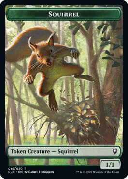 Treasure // Squirrel Token (TCLB)