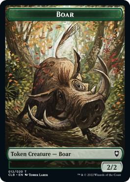 Treasure // Boar Token (TCLB)
