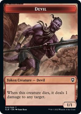 Treasure // Devil Token (TCLB)