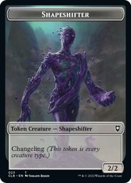 Kor Warrior // Shapeshifter (023) Token (TCLB)