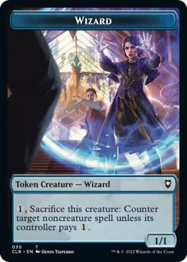 Kor Warrior // Wizard Token (TCLB)