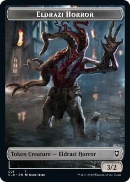 Horror // Eldrazi Horror Token (TCLB)