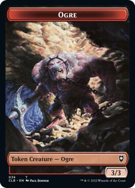 Boar // Ogre Token (TCLB)