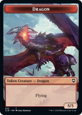 Gold // Dragon Token (TCLB)