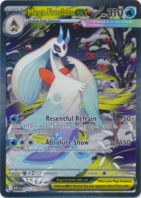 Mega Froslass ex - 275/217 - Special Illustration Rare