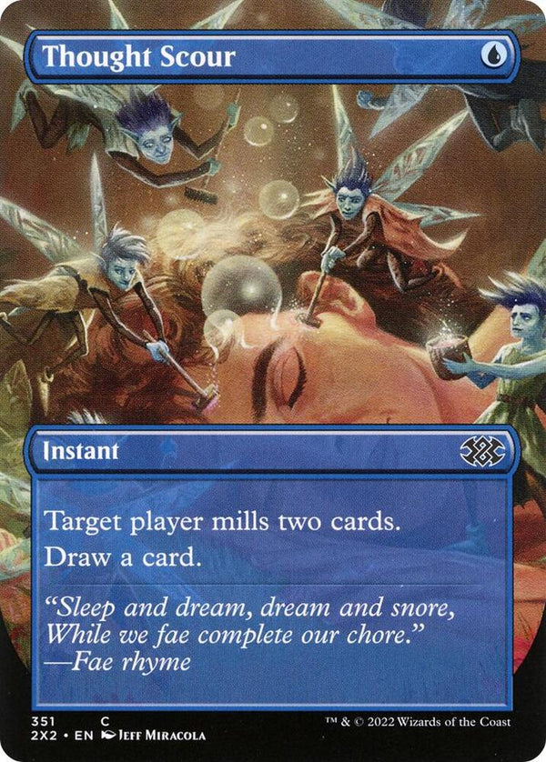Thought Scour - Borderless (2X2)