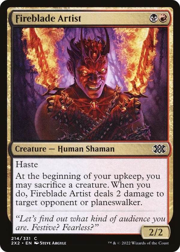 Fireblade Artist (2X2)