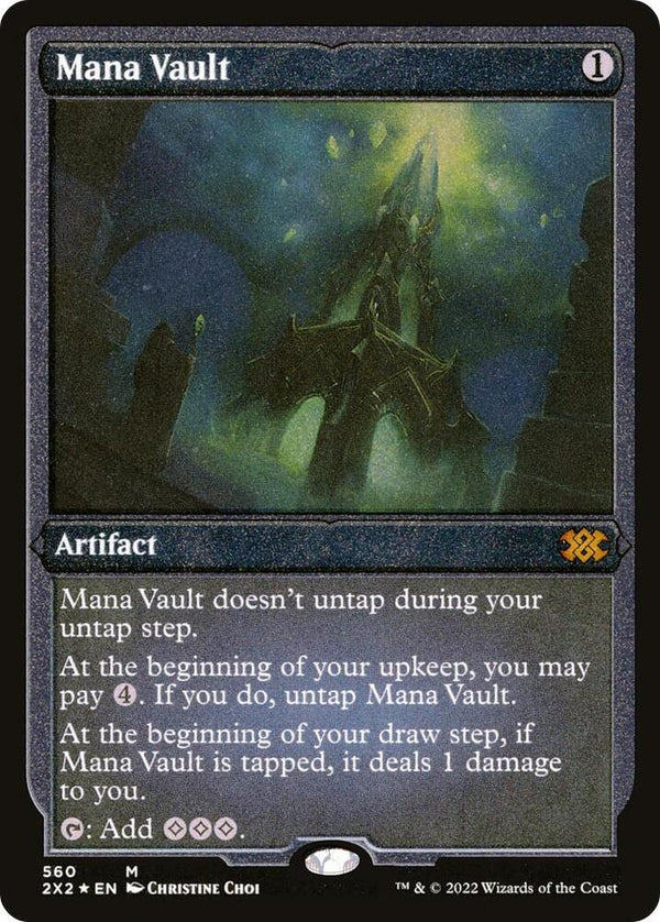 Mana Vault (Etched) (2X2)