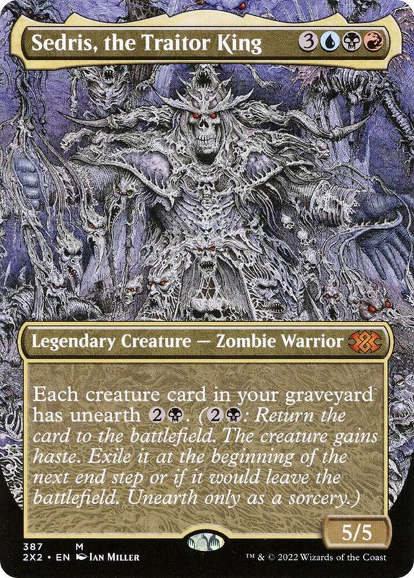 Sedris, the Traitor King - Borderless (2X2)