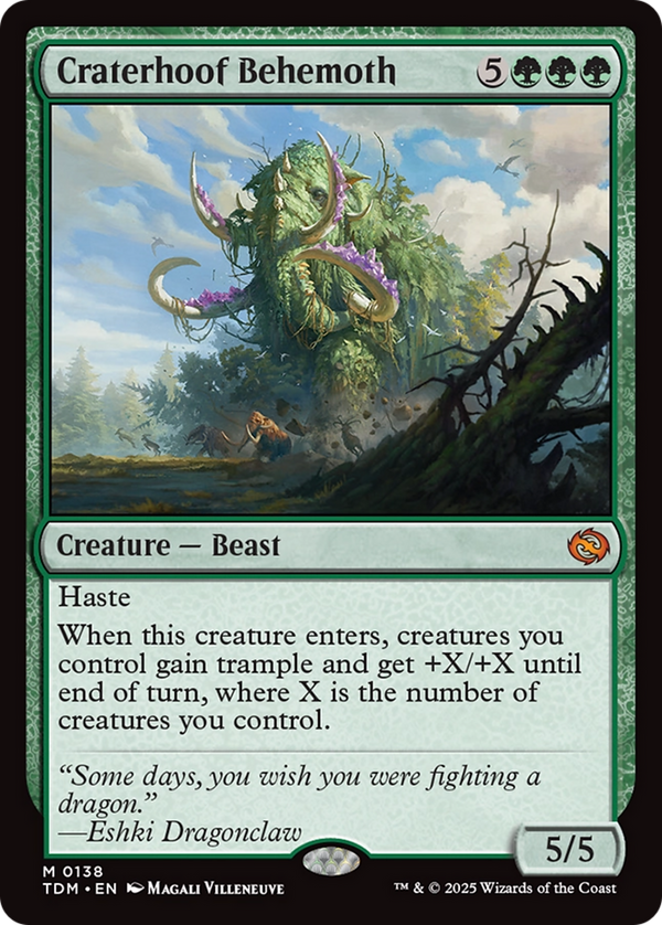 Craterhoof Behemoth (TDM)