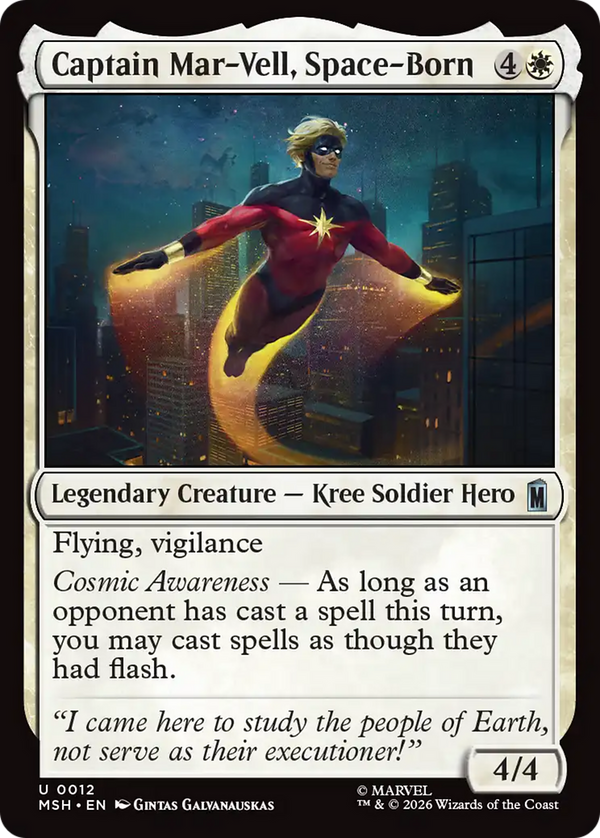 Captain Mar-Vell, Space-Born (MSH)