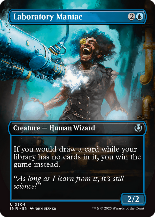 Laboratory Maniac - Borderless (INR)