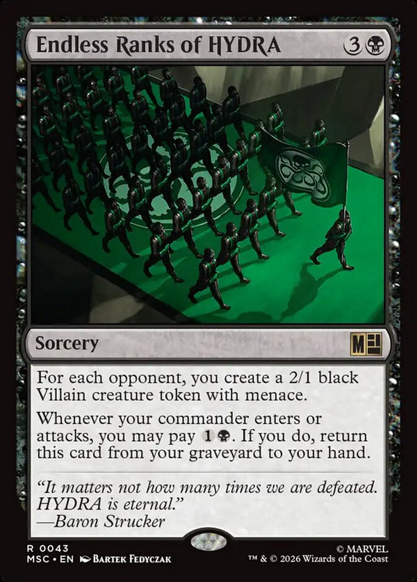 Endless Ranks of HYDRA (MSC)