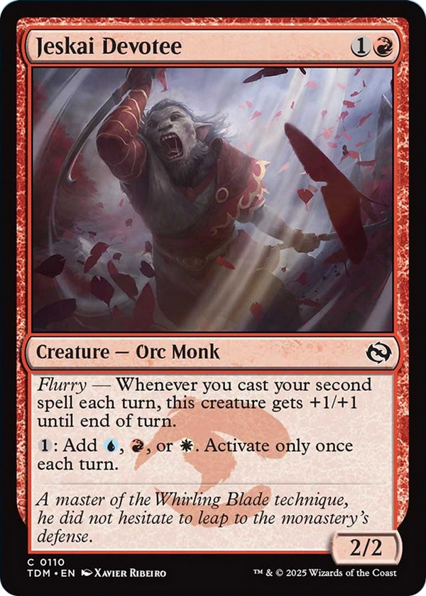 Jeskai Devotee (TDM)
