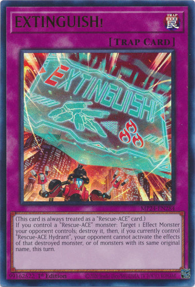 EXTINGUISH! - MP24-EN284 - Ultra Rare - 1st Edition