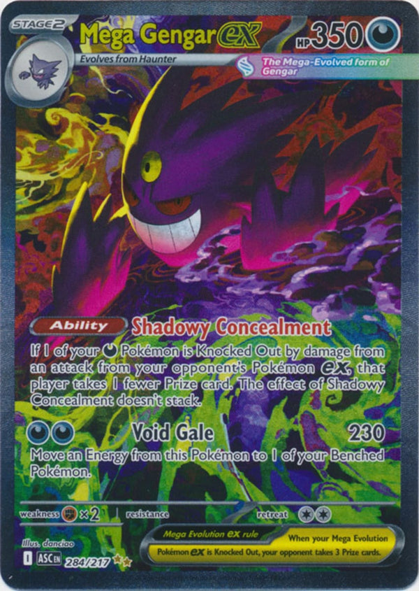 Mega Gengar ex - 284/217 - Special Illustration Rare