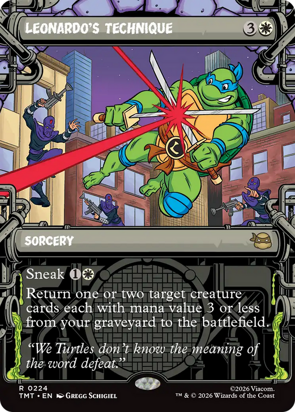 Leonardo's Technique - Sewer Frame (TMT)
