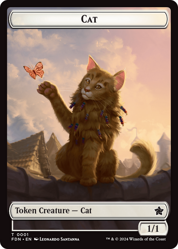 Cat Token // Spirit (TFDN)