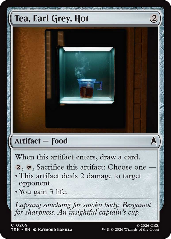 Tea, Earl Grey, Hot (TRK) (Pre-Order)