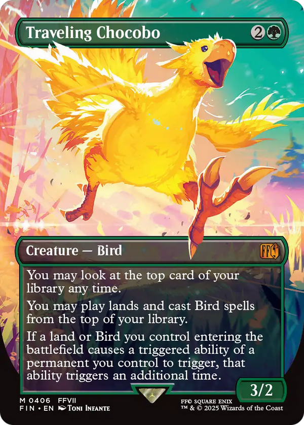 Traveling Chocobo - Borderless (FIN)