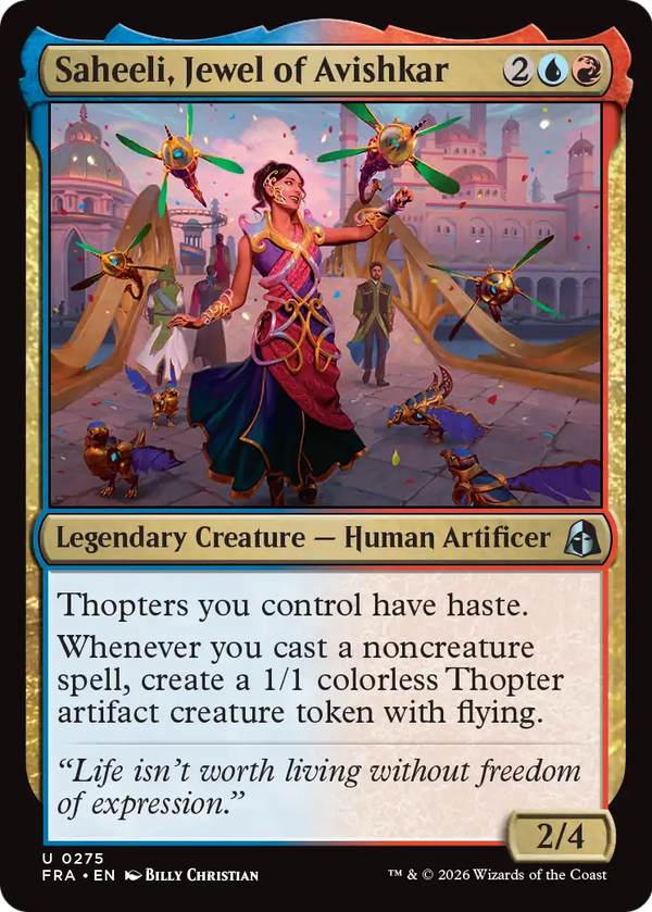 Saheeli, Jewel of Avishkar (FRA) (Pre-Order)