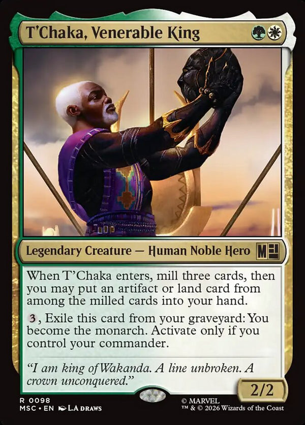 T'Chaka, Venerable King (MSC)