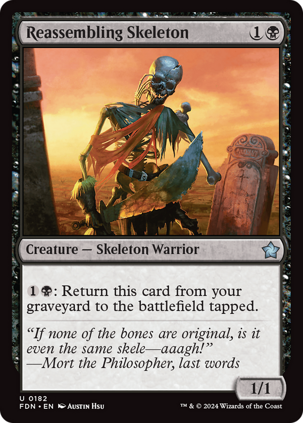 Reassembling Skeleton (FDN)