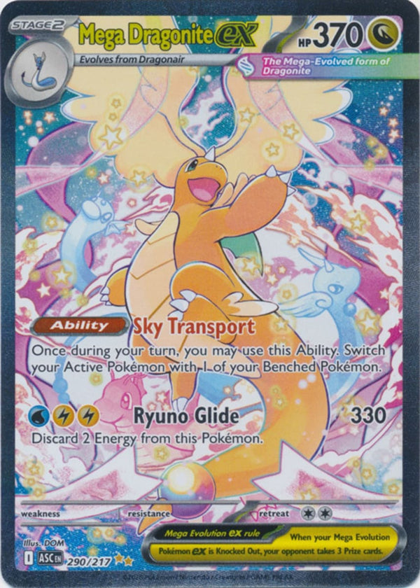 Mega Dragonite ex - 290/217 - Special Illustration Rare