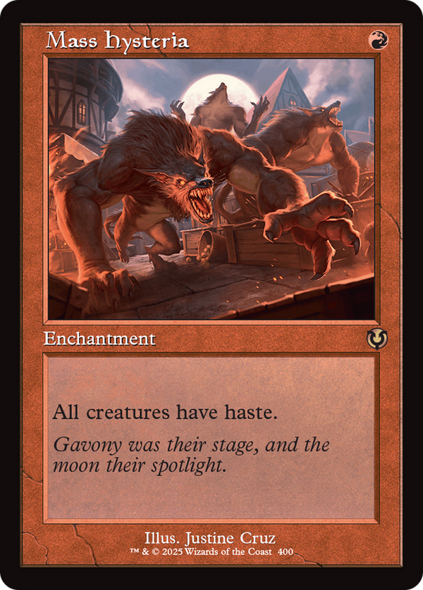 Mass Hysteria - Retro Frame (INR)