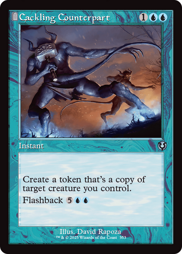 Cackling Counterpart - Retro Frame (INR)