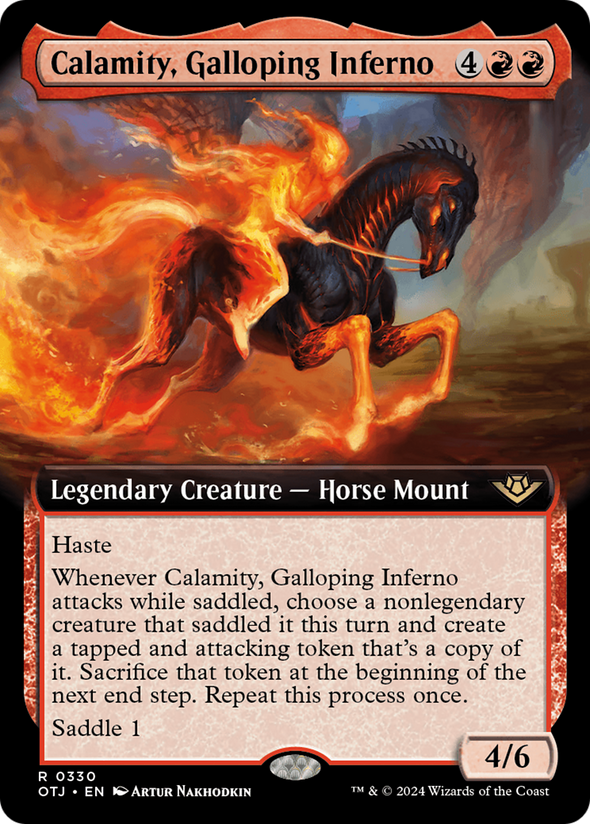 Calamity, Galloping Inferno - Extended Art (OTJ)